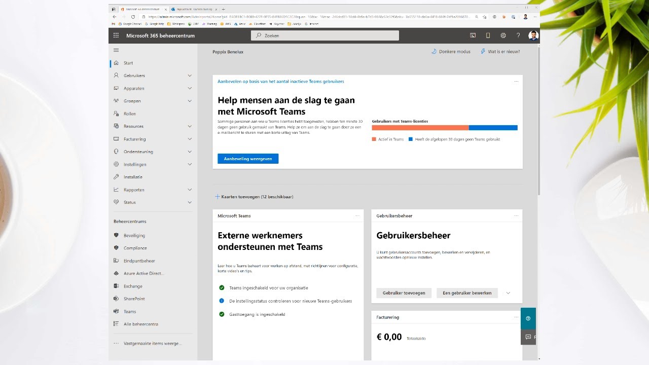 Office 365 Gedeelde Mailbox delegeren bij Peppix